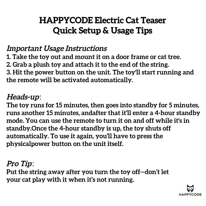 Interactive Electric Cat Teaser with Remote - Rechargeable, 360° Rotation & Irregular Jumping - Stimulate Your Cat's Mind & Body - Perfect for Christmas Gifts!