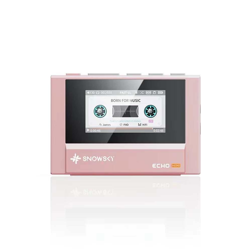 Snowsky Echo Mini Portable Hi-Fi MP3 Music Player - 15H Playback, Bluetooth Walkman with Dual Output (3.5mm/4.4mm)