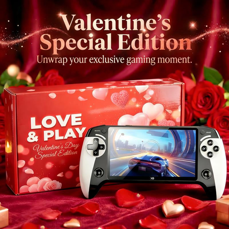 Portable Retro Game Console with 5.5-Inch Display, 10 Emulator Support, Ultra HD Graphics - Perfect Gift for Birthdays, Father's Day, and Christmas