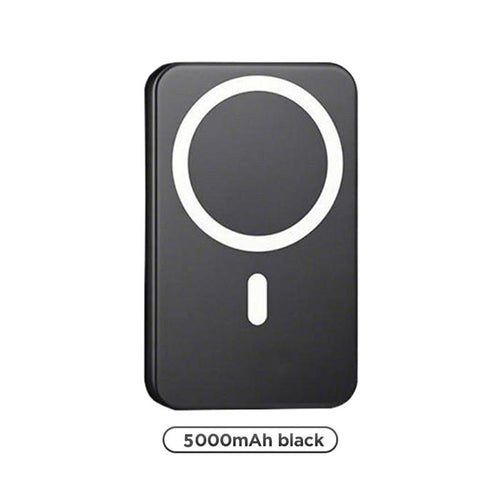 5000mAh Magnetic MagSafe Power Bank - Fast Wireless Charger for iPhone 12-17 Pro/Pro Max, Compact & Portable Battery Pack