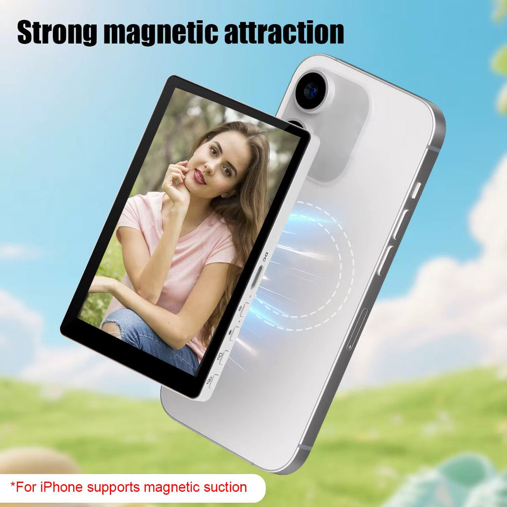 Wireless Magnetic Smartphone Monitor Screen for Perfect Selfies and Vlogs