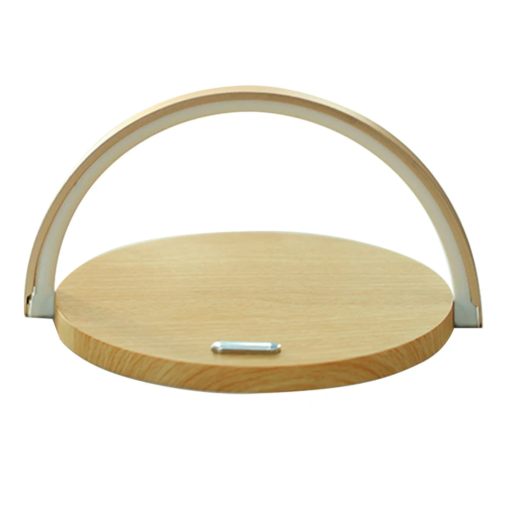 Elevate Your Space with the Qi Wireless Charging LED Table Lamp - Modern Design, Touch Control, and Adjustable Brightness for Ultimate Convenience