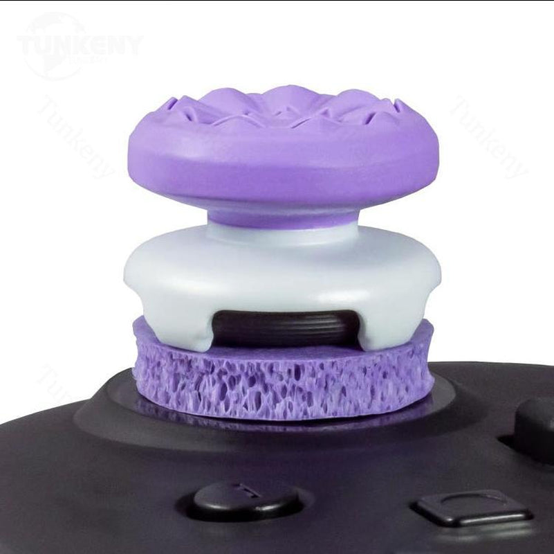 Professional Thumbstick Grips for PS4, PS5, and Xbox Series X/S and One X/S Controllers - High-Rise and Mid-Rise Gaming Performance Accessories