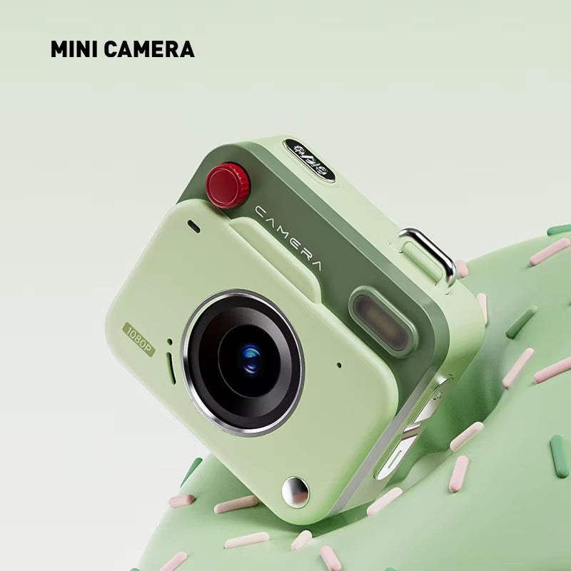 HD Mini Retro Pocket Camera - Portable Keychain Photo Recorder for Travel and Outdoor Adventures - Perfect Gift Y6000
