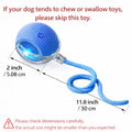Mizusu Interactive Cat & Dog Teaser Toy - Includes 2 Extra Tails & Rolling Ball for Endless Fun! Perfect Pet Supplies for Cats and Dogs!