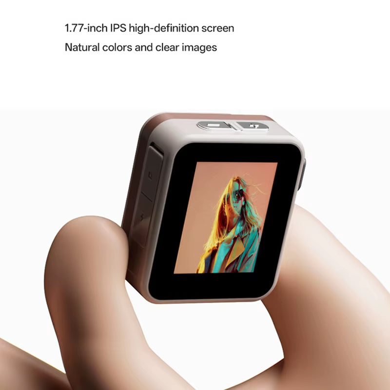 HD Mini Retro Pocket Camera - Portable Keychain Photo Recorder for Travel and Outdoor Adventures - Perfect Gift Y6000