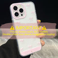 LED Bowknot Phone Case for iPhone 11-17 Pro/Pro Max/Plus - Elegant and Durable Protection with Distinctive Design for Daily Use