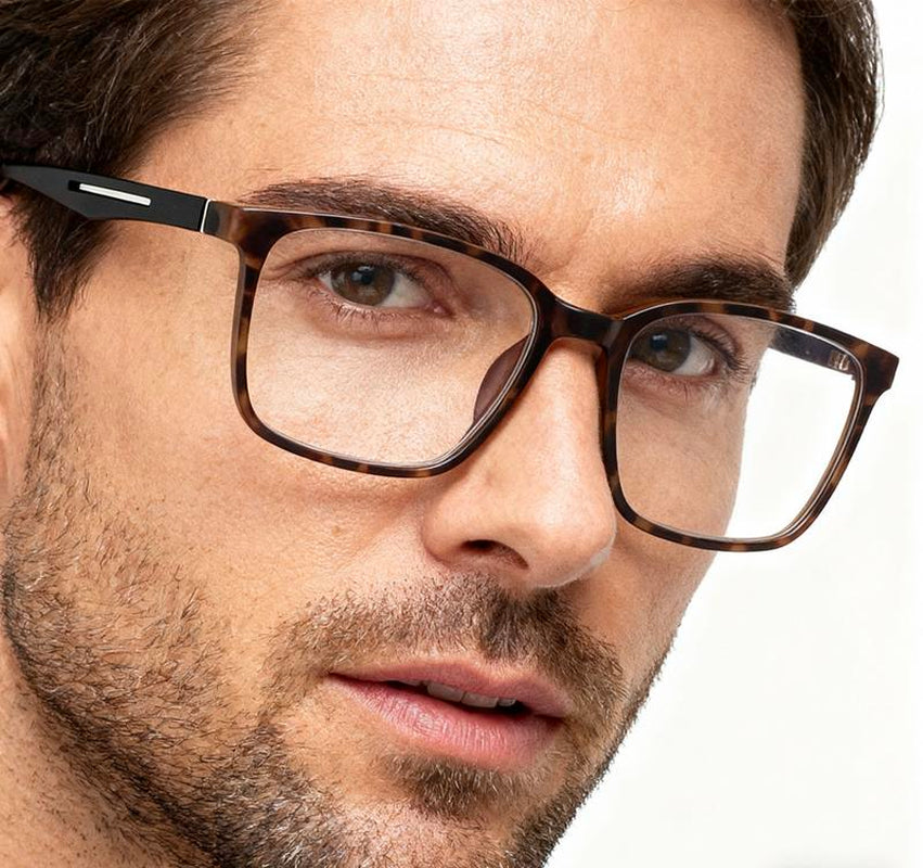 ZENOTTIC Daily Anti-Blue Light Glasses for Office Work and Gaming - High-Quality Lightweight TR90 Flexible Frame, Unisex UV400 Protection, Adjustable Clarity