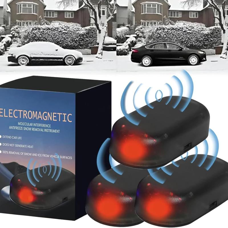 Revolutionary Solar-Powered Car Snow & Ice Remover - Your Automatic Winter Windshield Defroster for Hassle-Free Outdoor Parking!