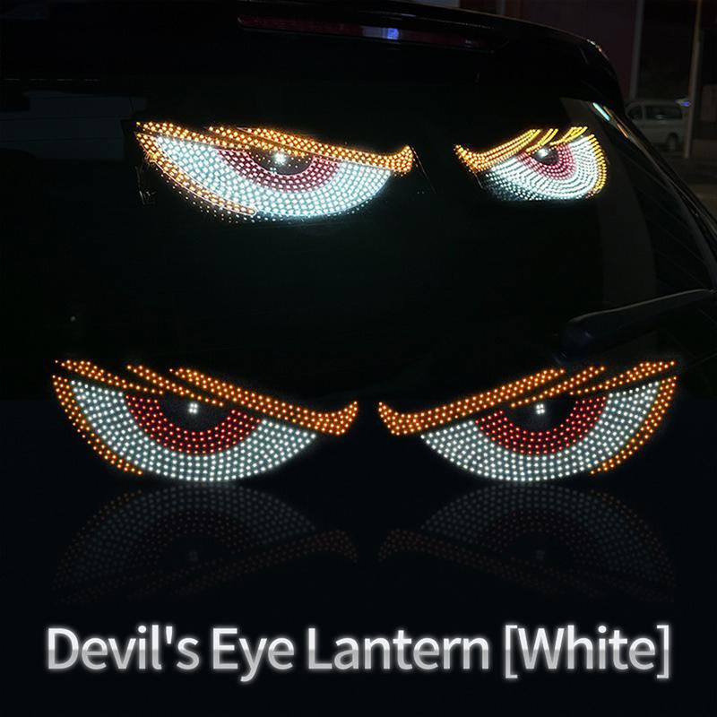 Evil Eyes LED Light for Car Windshield – USB Plug & Play Demon Eye Signal Light with 11 Modes, Adjustable Brightness, Perfect for Suvs, Trucks, Pickups & Rvs (Easy Install, No Wiring)