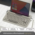 AF84 Retro Punk Wireless Bluetooth Mechanical Keyboard - Portable Dual-Mode Office Typing Experience