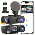 High-Definition Vehicle Dash Camera with 32GB Memory Card - Advanced Video Surveillance System for Cars, Trucks, and SUVs