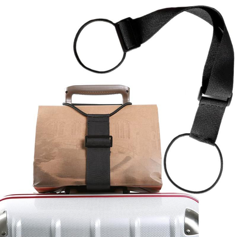 2-Pack Rainbow Adjustable Luggage Straps - Secure Your Suitcase with Multi-Use Anti-Theft Travel Connectors!