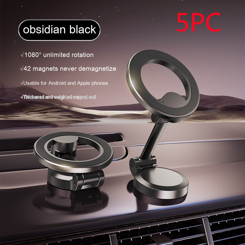 Revolutionize Your Drive with Our All-Metal Magnetic Car Phone Mount - The Ultimate Foldable Phone Holder for Stronger Grip and Convenience!