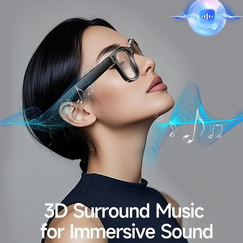 AI Smart Camera Glasses - 8MP Photochromic Lenses, Touch Control & Real-Time Translation for Effortless Hands-Free Photography & Adventure! Perfect Valentine's Day Gift!
