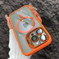 PICRYU Magnetic Mobile Phone Case for Apple iPhone 12-17 Max/Plus/Pro with MagSafe Camera Ring Holder, Military-Grade Protection, Anti-Fall, Non-Yellowing, Wireless Protective Cover