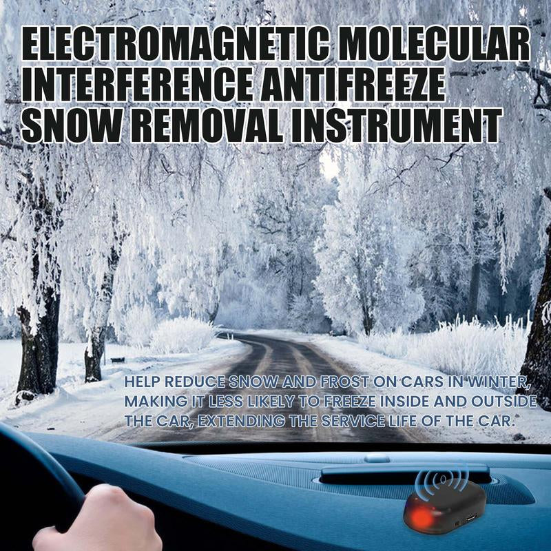 Revolutionary Solar-Powered Car Snow & Ice Remover - Your Automatic Winter Windshield Defroster for Hassle-Free Outdoor Parking!