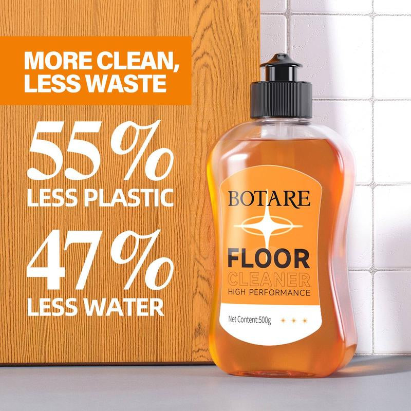 BOTARE Enzyme-Powered Mop Soap - Long-Lasting Scent Floor Cleaner, Deep Cleans with No Residue, Fast Drying & Pet/Kid-Safe for All Floors, Works with Mops, Steam Mops & Sprayers