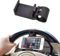 Revolutionize Your Drive with the Adjustable Car Phone Holder - Universal Steering Wheel Mount for Hands-Free Convenience!