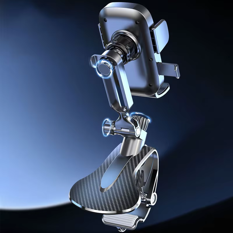 1800° Rotating Car Phone Holder – Universal Dashboard Mount