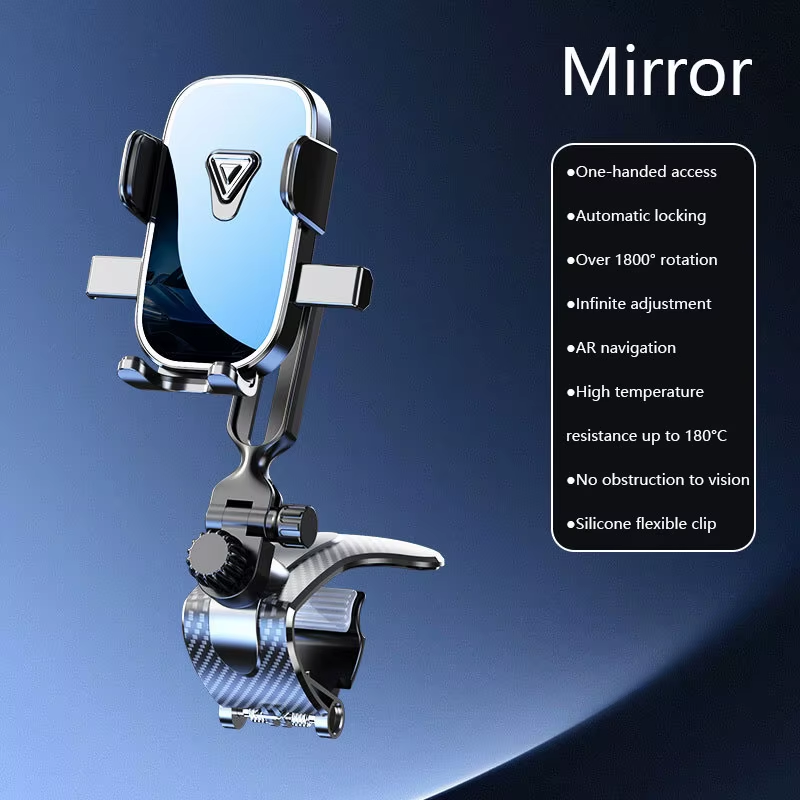 1800° Rotating Car Phone Holder – Universal Dashboard Mount