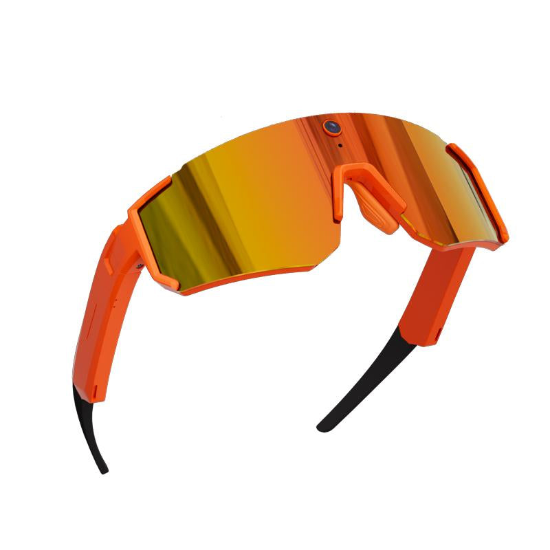 Revolutionary Smart Sports Glasses - 8MP Camera, 2K/1200P Recording, Waterproof Bluetooth Audio, Polarized Sunglasses with AI Assistant & UV Protection