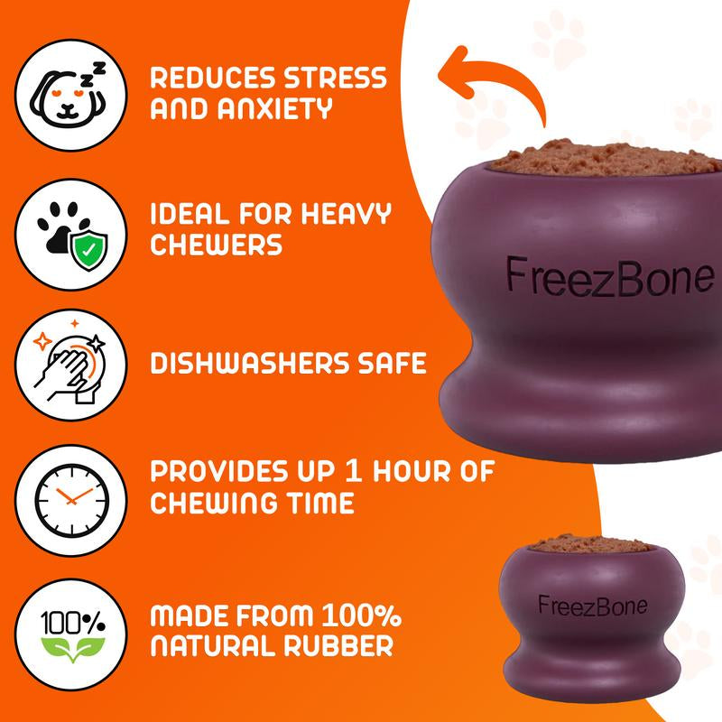 Freezball - Ultimate Durable Chew Bone for Hours of Dog Fun!