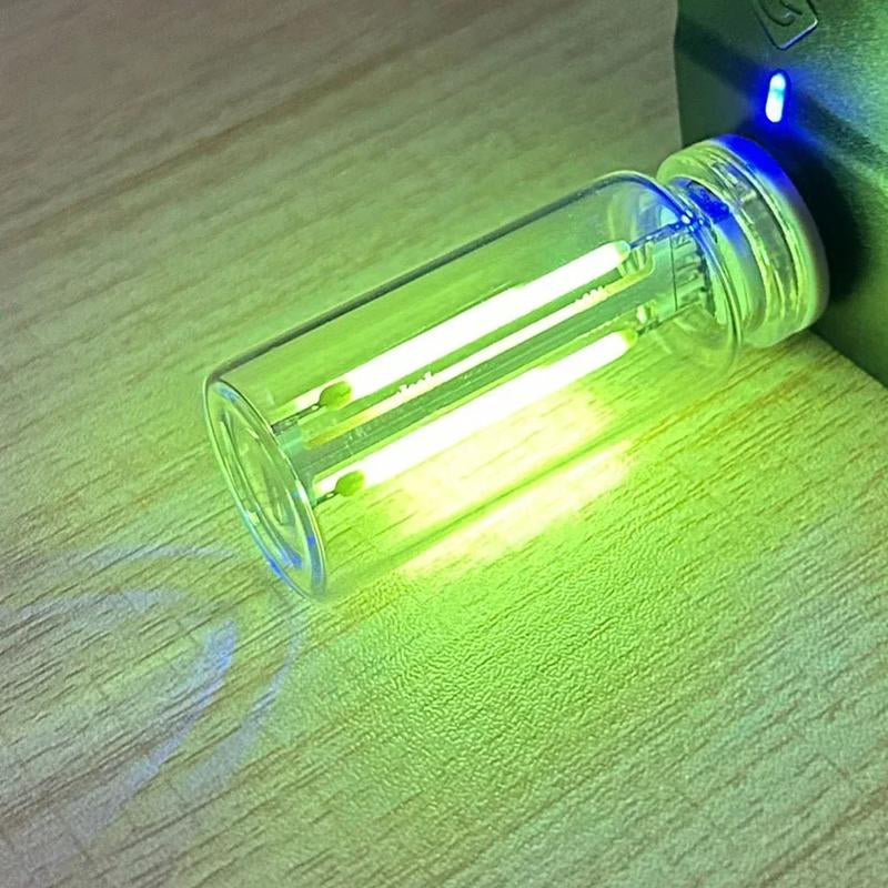 Car USB Night Light Touch Dimmable LED Filament Lamp Portable Lighting Plug and Play Decorative Atmosphere Light for Car Bedroom
