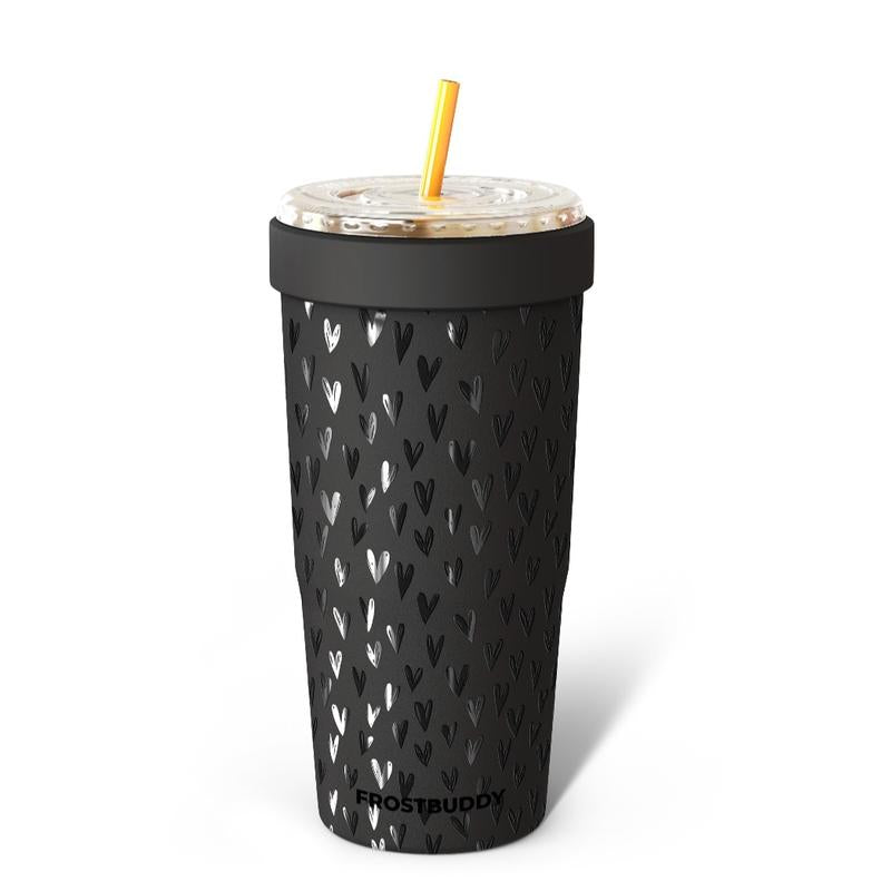 To-Go Buddy - Universal Cup Insulator for To-Go Cups - Keeps Drinks Hot Cold 12+ Hours - Vacuum Insulated Tumbler