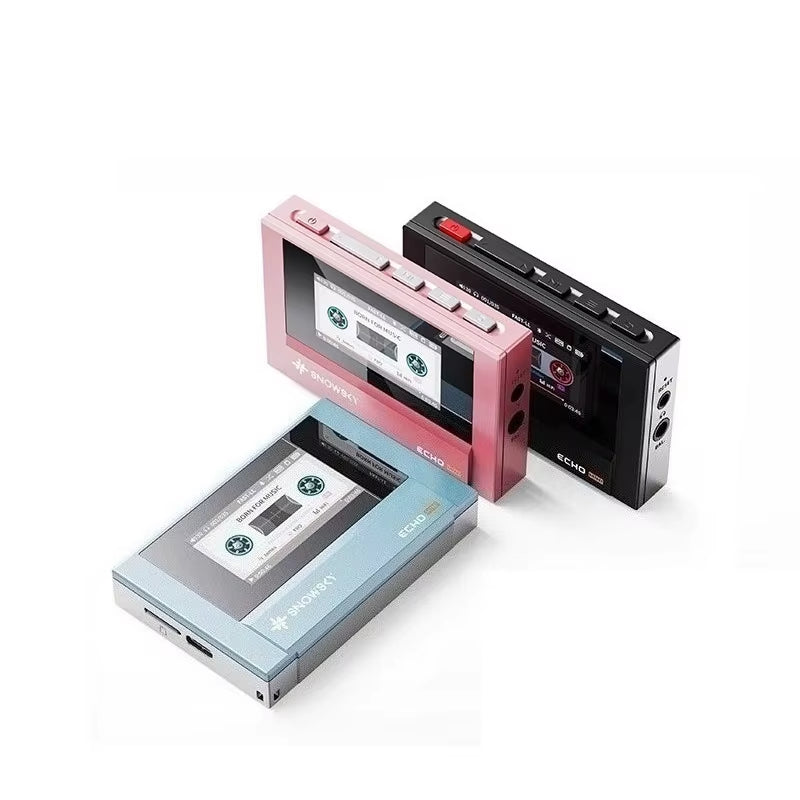 Snowsky Echo Mini Portable Hi-Fi MP3 Music Player - 15H Playback, Bluetooth Walkman with Dual Output (3.5mm/4.4mm)