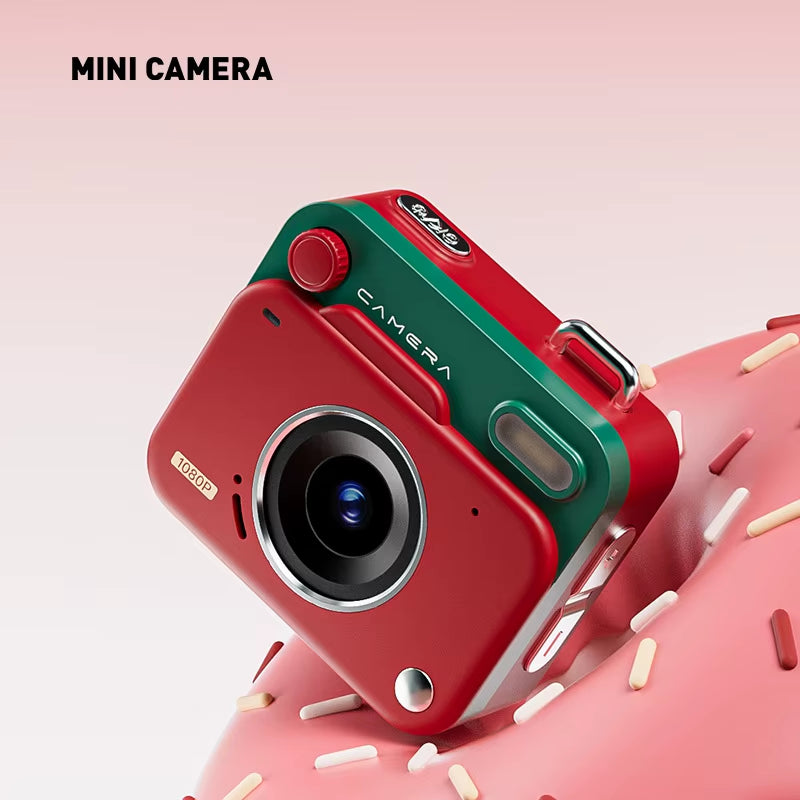 HD Mini Retro Pocket Camera - Portable Keychain Photo Recorder for Travel and Outdoor Adventures - Perfect Gift Y6000