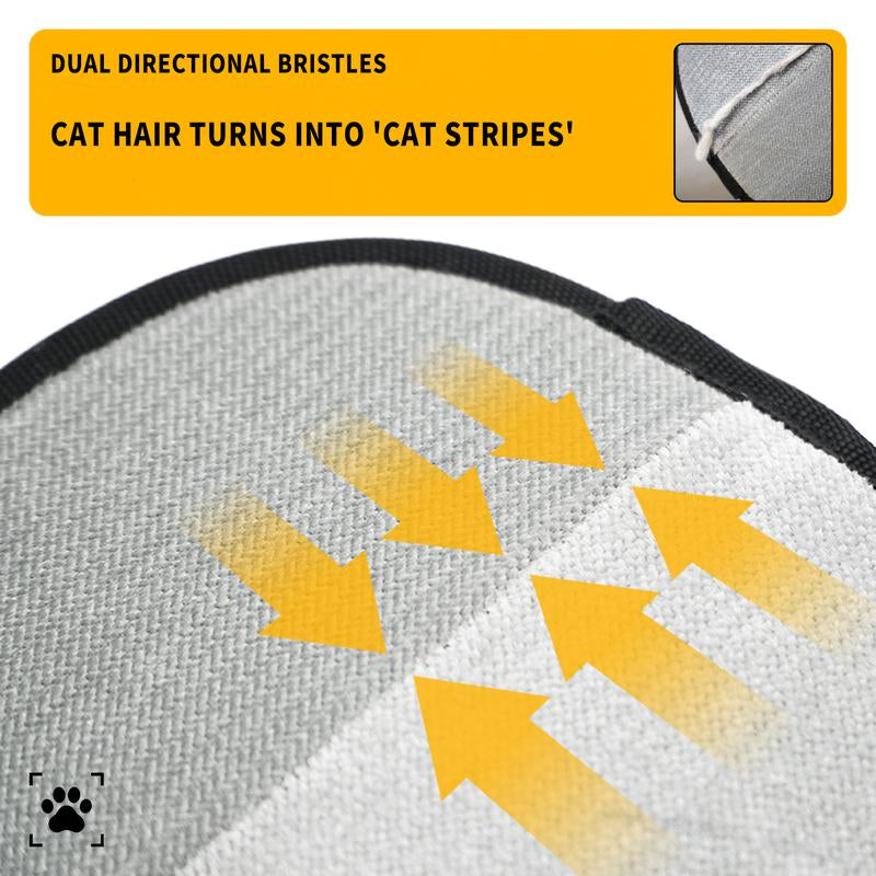 YOMI Electrostatic Pet Hair Remover Gloves - Two-Way Brush for Effortless Cat & Dog Hair Cleanup!