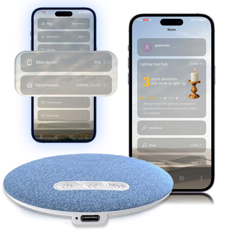 HYUNDAI S1 Ultra-Thin Bluetooth Pillow Speaker - Immerse in Soft 3D White Noise & Bedtime Music, Headphone-Free Sleep Sound with Bluetooth 6.0, Compatible with Android & iOS