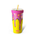To-Go Buddy - Universal Cup Insulator for To-Go Cups - Keeps Drinks Hot Cold 12+ Hours - Vacuum Insulated Tumbler