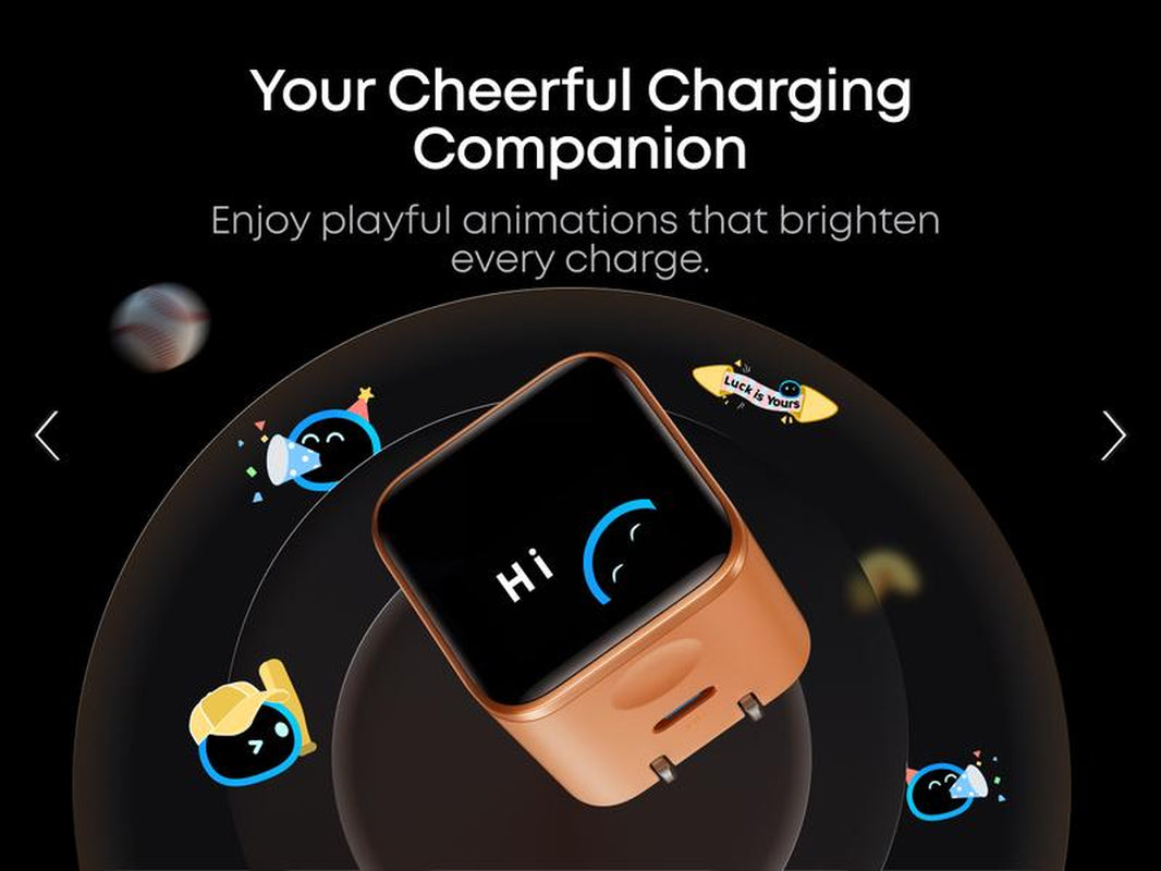 Anker Smart Display Charger - 45W Fast Charging USB-C with Smart Recognition & Care Mode, Compact Design with 180° Foldable Plug, Perfect for iPhone 17/16/15 Series, MacBook & Apple Watch