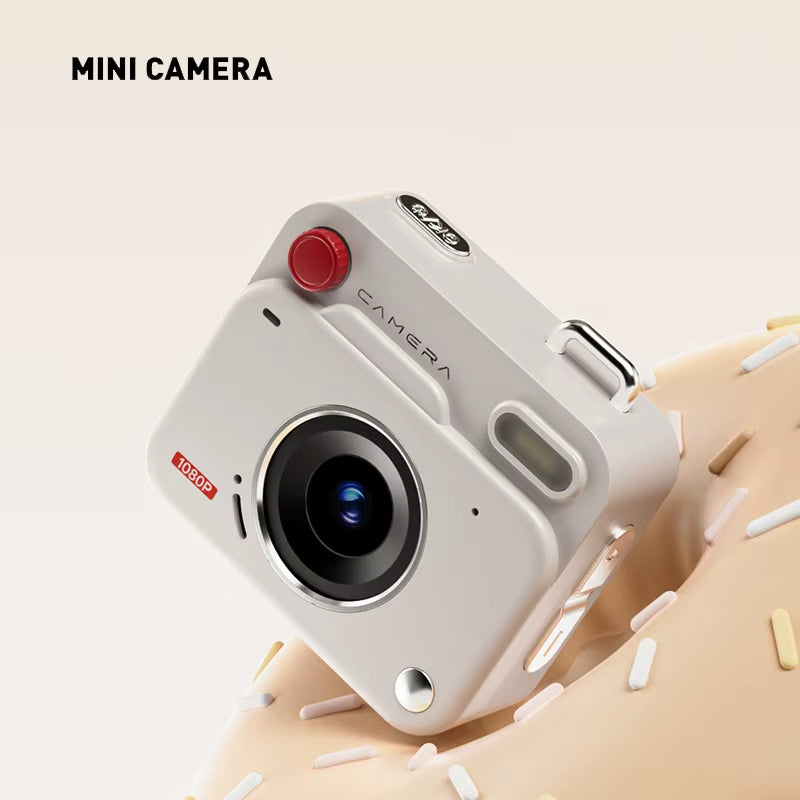 HD Mini Retro Pocket Camera - Portable Keychain Photo Recorder for Travel and Outdoor Adventures - Perfect Gift Y6000