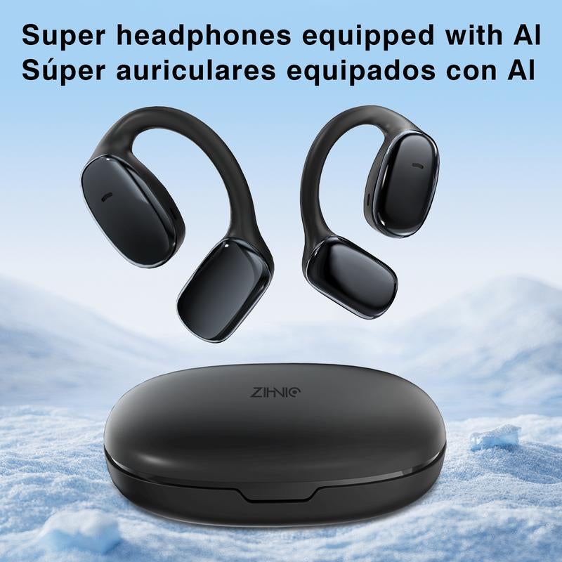 Z-ZIHNIC S11 AI Translation Earbuds - Real-Time Voice Translation in 134 Languages, Bluetooth 5.4, Waterproof & HiFi Sound for Ultimate Travel and Sports Experience!