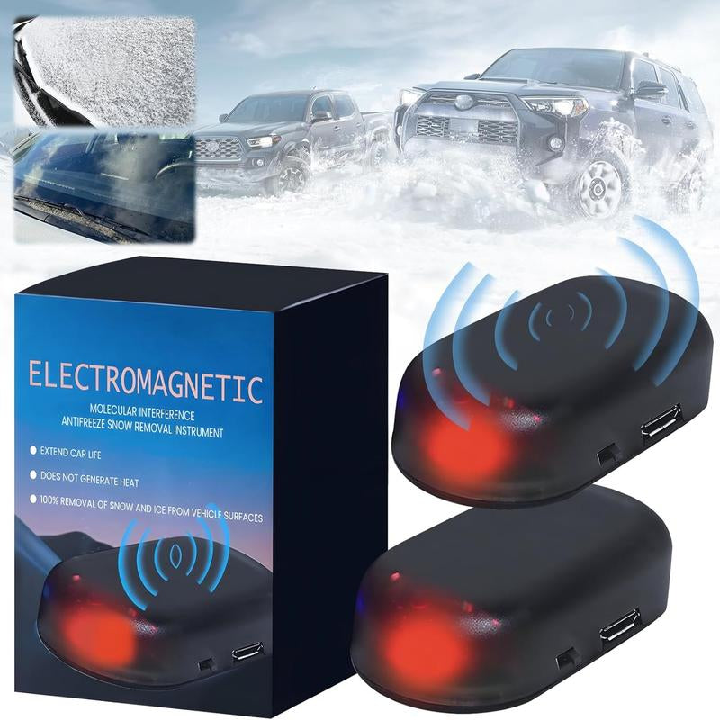 Revolutionary Solar-Powered Car Snow & Ice Remover - Your Automatic Winter Windshield Defroster for Hassle-Free Outdoor Parking!