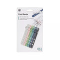U Brands 6-Pack Silicone Cord Bands - Ultimate Organization Solution for Tangle-Free Living!