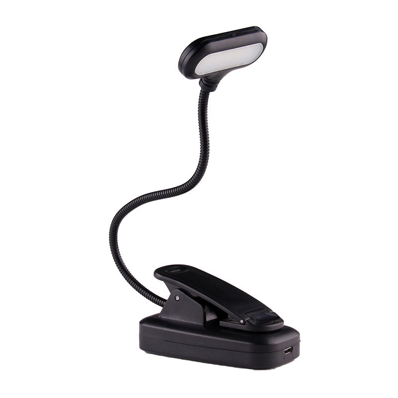 Stylish Bedside Reading Clip Lamp with USB Charging - Perfect for Your Home Office or Nightstand